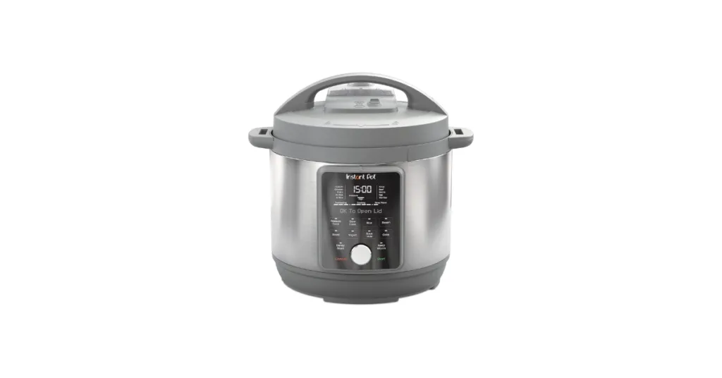 4. Instant Pot Duo Plus 6-Quart Whisper Quiet 9-in-1 Electric Pressure Cooker