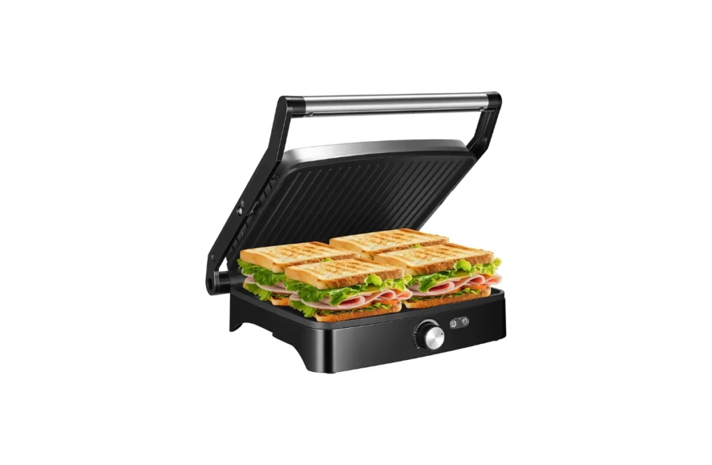 OSTBA Panini Press Grill Indoor Sandwich Maker