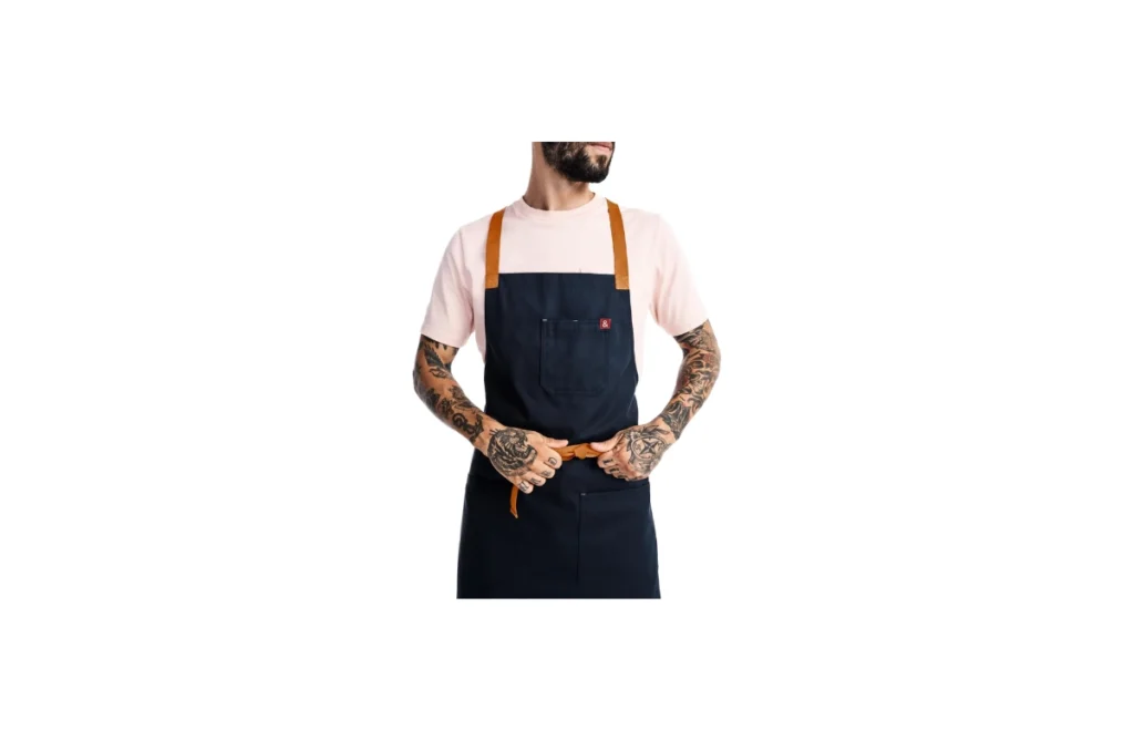 Hedley & Bennett Crossback Apron – Midnight Blue
